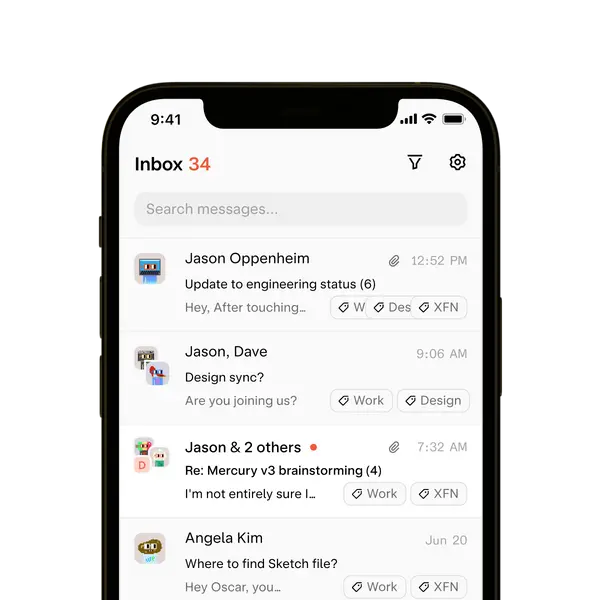 Airochat app interface